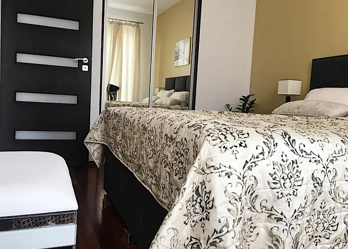 アパート 100 Sqm Luxury Wilanow ワルシャワ